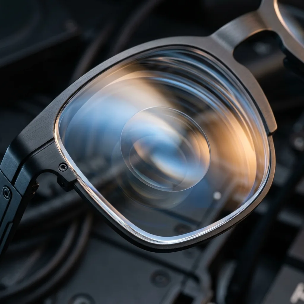 Macro detail of BlueLume multi-layer optical lens coating